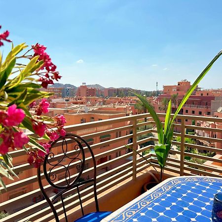 Appart Majorelle Terrasse Wifi Centre Ville Marrakesh Exterior foto