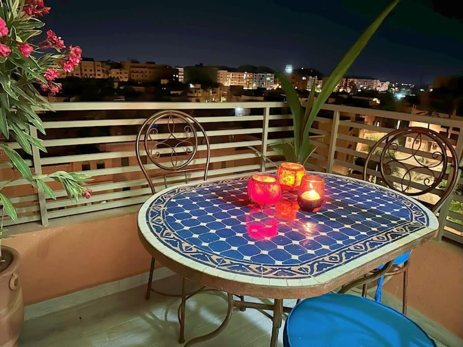 Appart Majorelle Terrasse Wifi Centre Ville Marrakesh Exterior foto